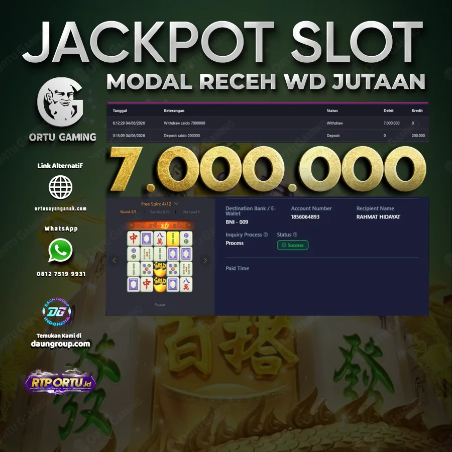 MAXWIN MAHJONG WAYS SLOT