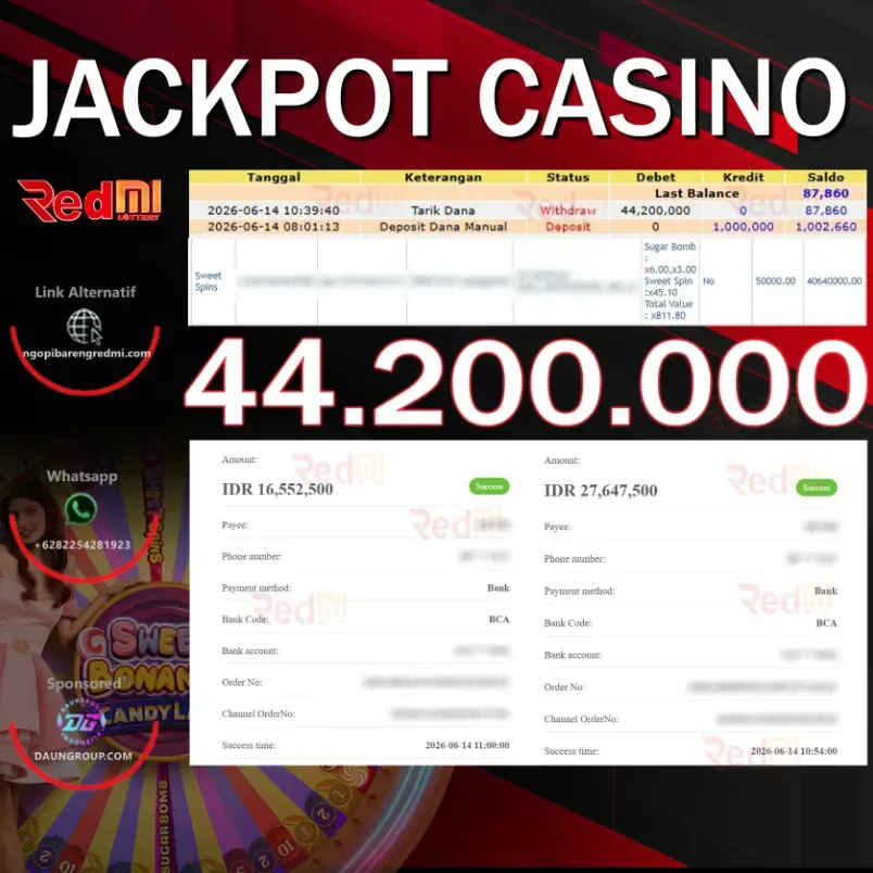 JACKPOT CASINO SWEET BONANZA CANDYLAND