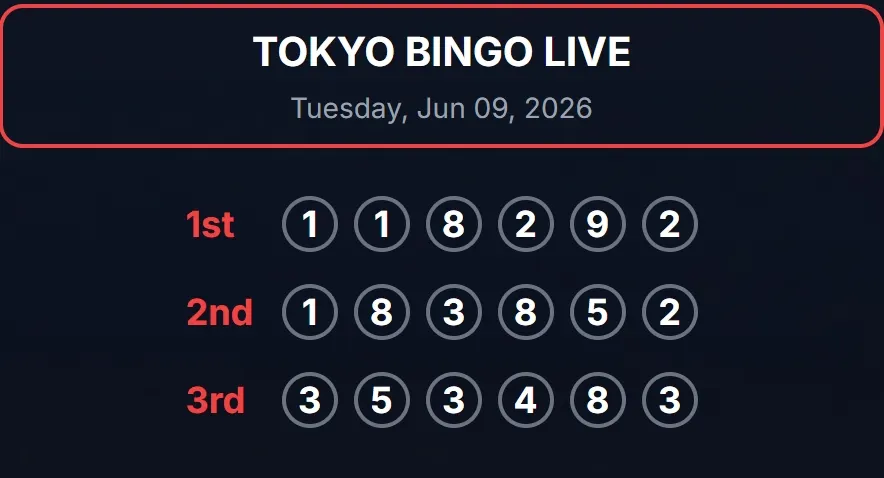 TOKYOBINGO