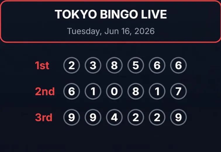 TOKYOBINGO
