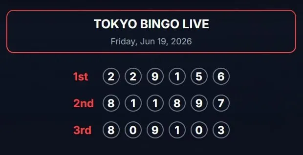 TOKYOBINGO