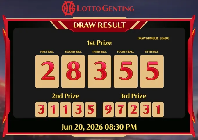 LOTTO GENTING 20